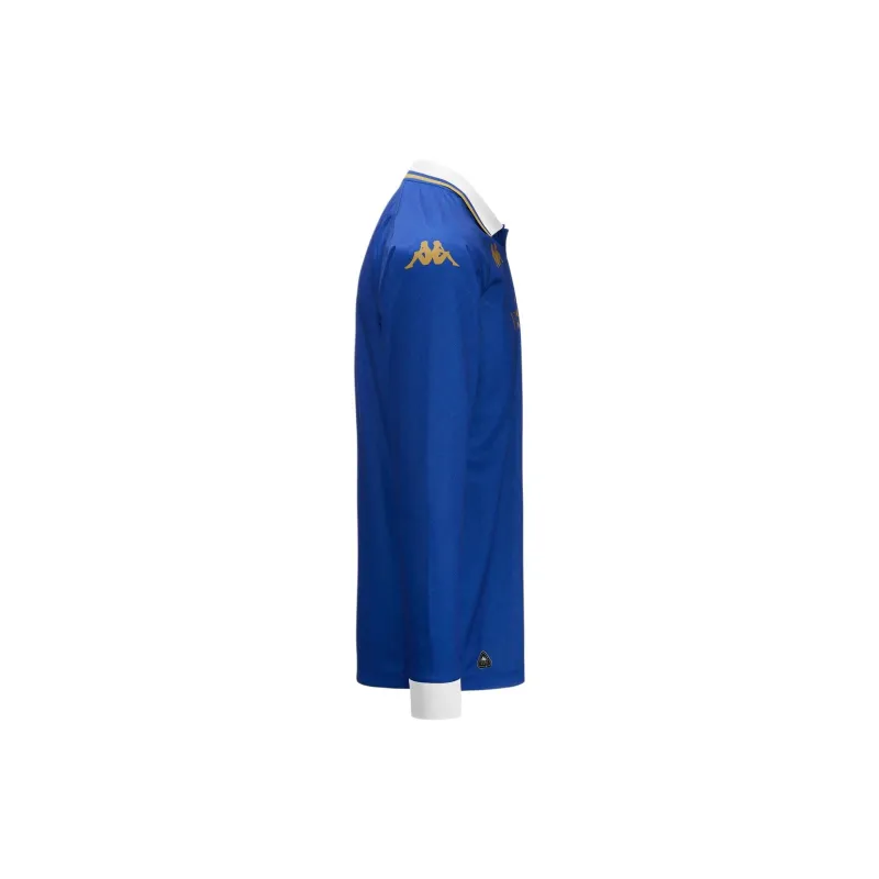 Kappa Soccer Jerseys Men's Blue White Gold-2