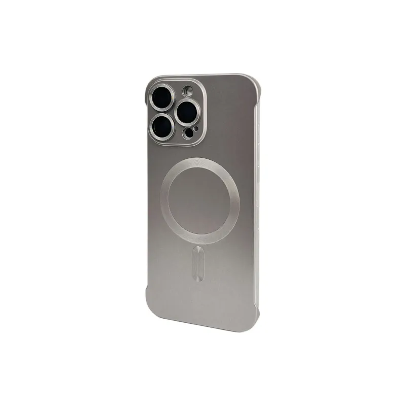 Sopi Acrylic Material Magnetic Bezel less Phone Cases Compatible With IPhone 16/15 Pro Max/Apple 13/14 Pro/Max-20