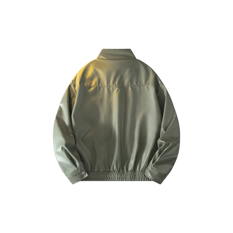 Kung Fu Panda Leather Jacket Unisex-28