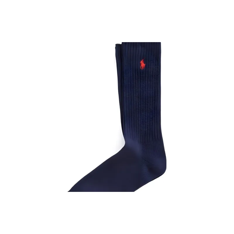 Polo Ralph Lauren Knee-High Socks Men's 1 Pack Navy Blue-2