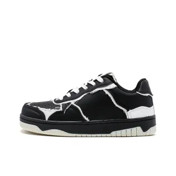 Jerden Smith Slip Resistant Cushioning Abrasion Resistant Low Top Skateboard Shoes Unisex