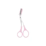 Eyebrow Comb & Scissors (Pink): One