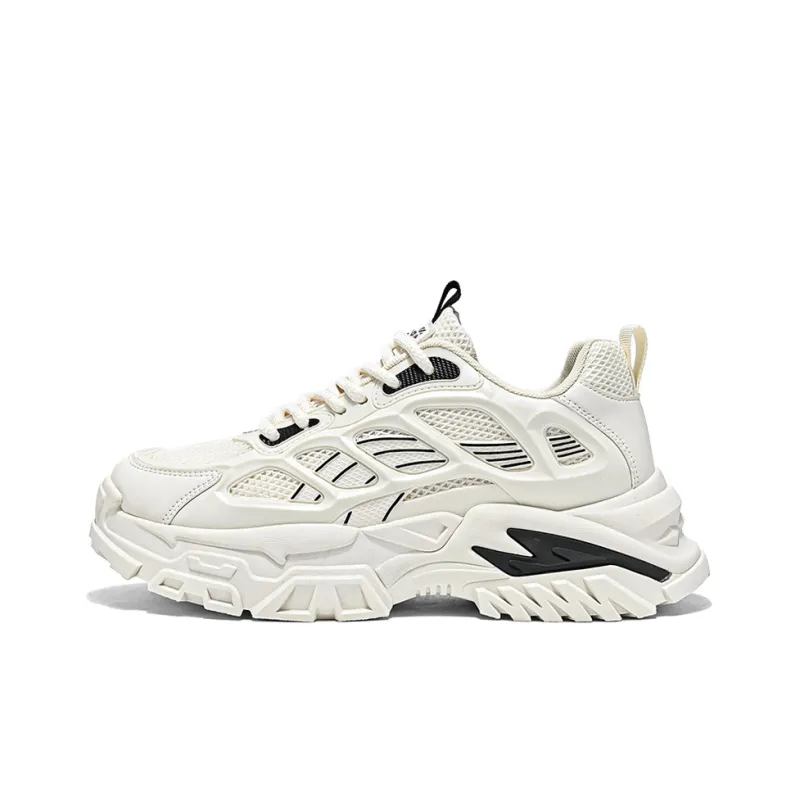 Budding Bear Anti-Slip And Wear-Resistant Lightweight Height Increasing Low-Top Chunky Sneakers Men's-35