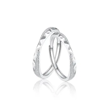 FOREVER MELODY 999 Fine Silver Rings Unisex