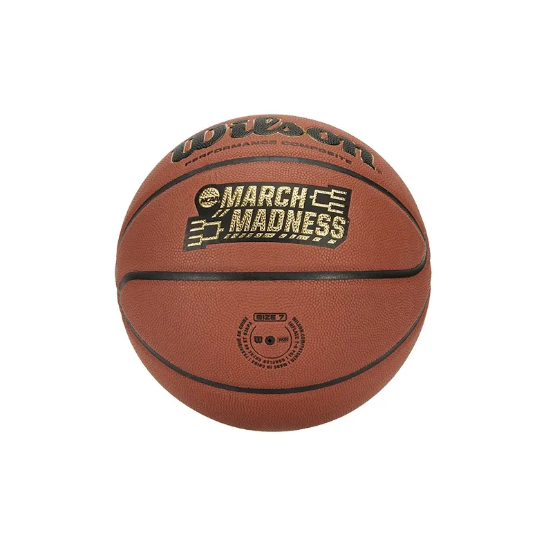 Wilson NCAA Collection PU Basketball Brown Size 7 Ball Training Unisex-4