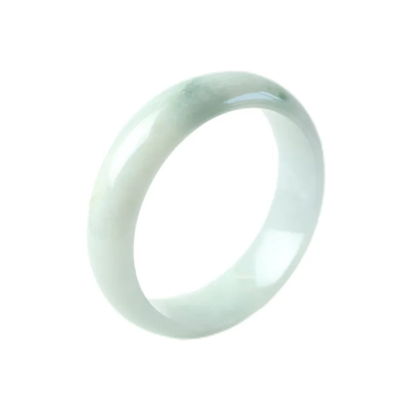 South Asia Bean Type Jadeite Bangles Unisex-0