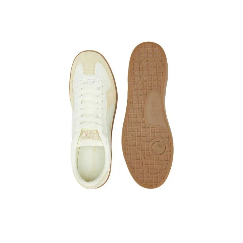LACOSTE Low Top Skateboard Shoes Men's Light Yellow-4