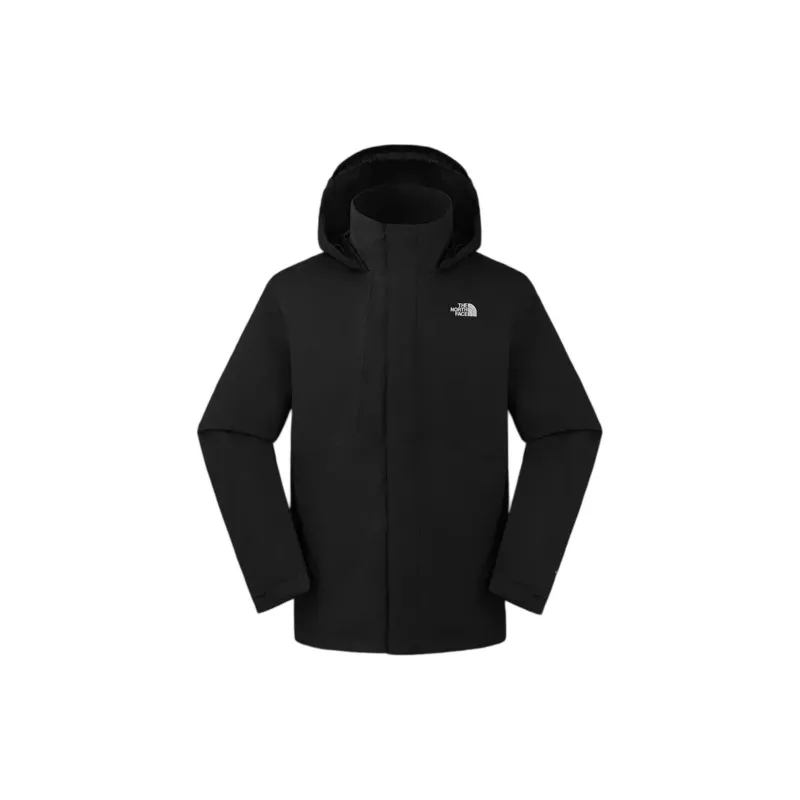 THE NORTH FACE City Outdoor Collection Water-Resistant Windproof Wear-Resistant Windbreaker Jacket Unisex Cosmic Black-0