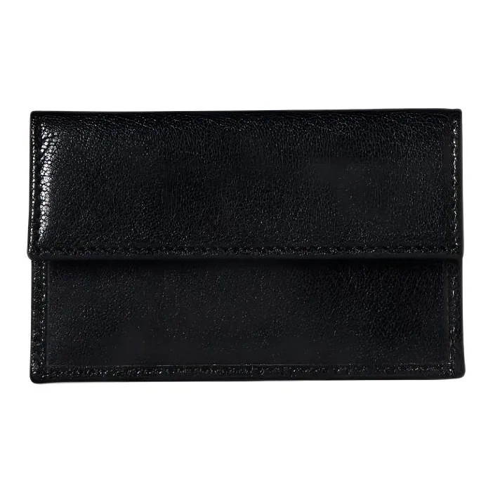 THE ROW Goatskin Card Holder Women's Black-0