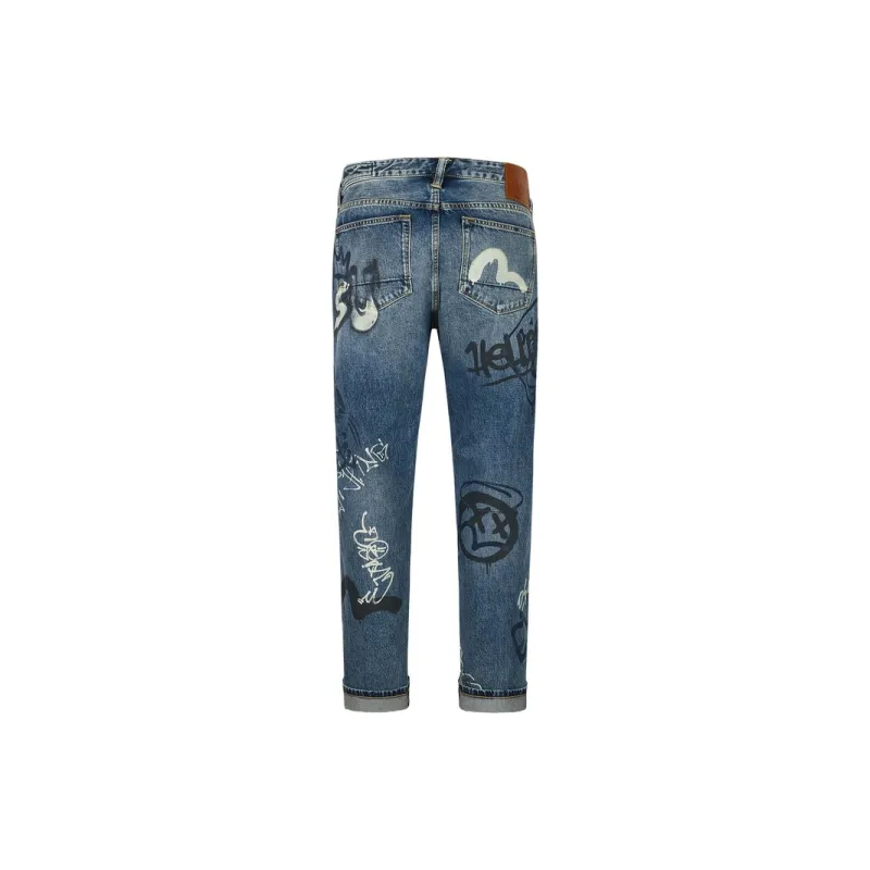EVISU Jeans Men Denim Blue-1