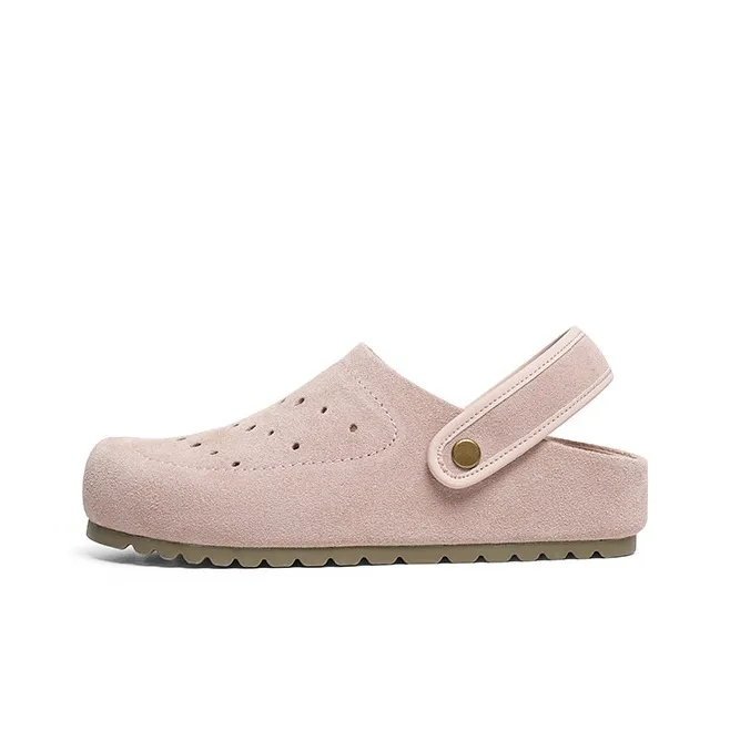RED DRAGONFLY Rubber Sole Slip Resistant Abrasion Resistant Boken Closed Toe Slippers Women's-10
