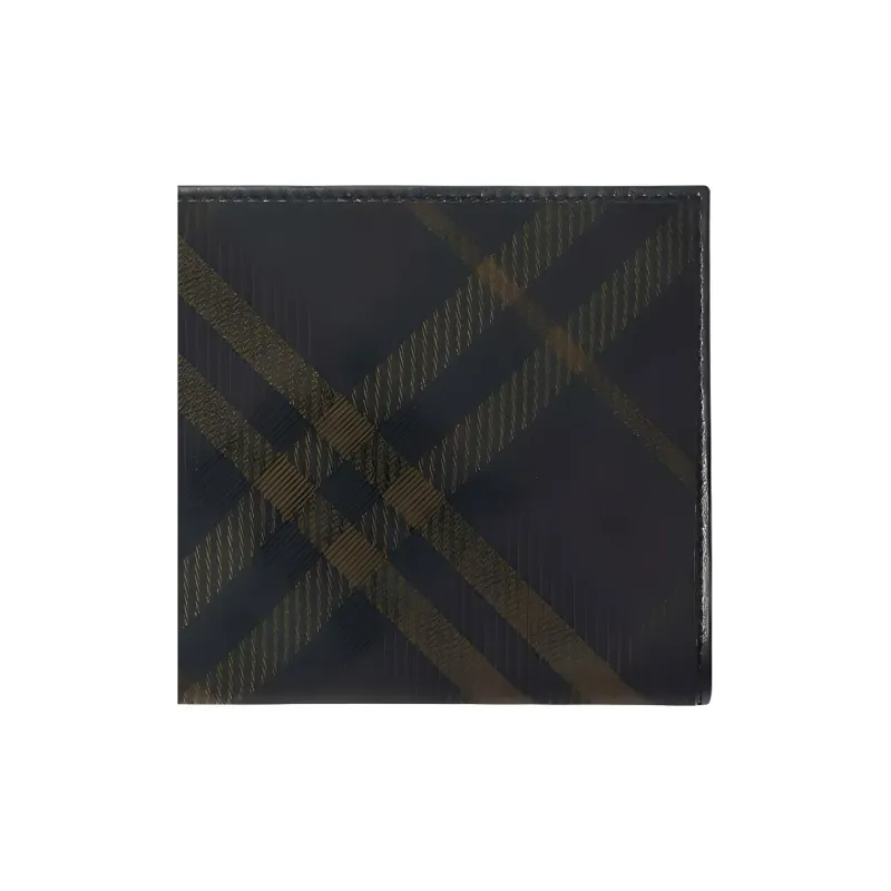 Burberry Polyester Wallet Men's Dark Shadow Color-3