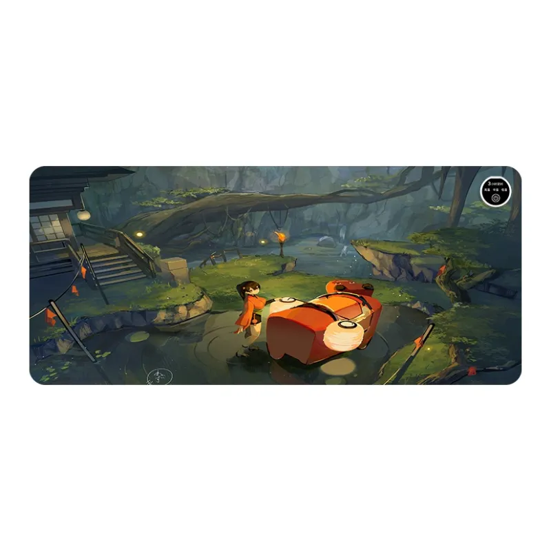 Directions Extra Large Heating Desk Pad LY1221 1230 For Students Dormitory Office Writing Mouse Pads-1