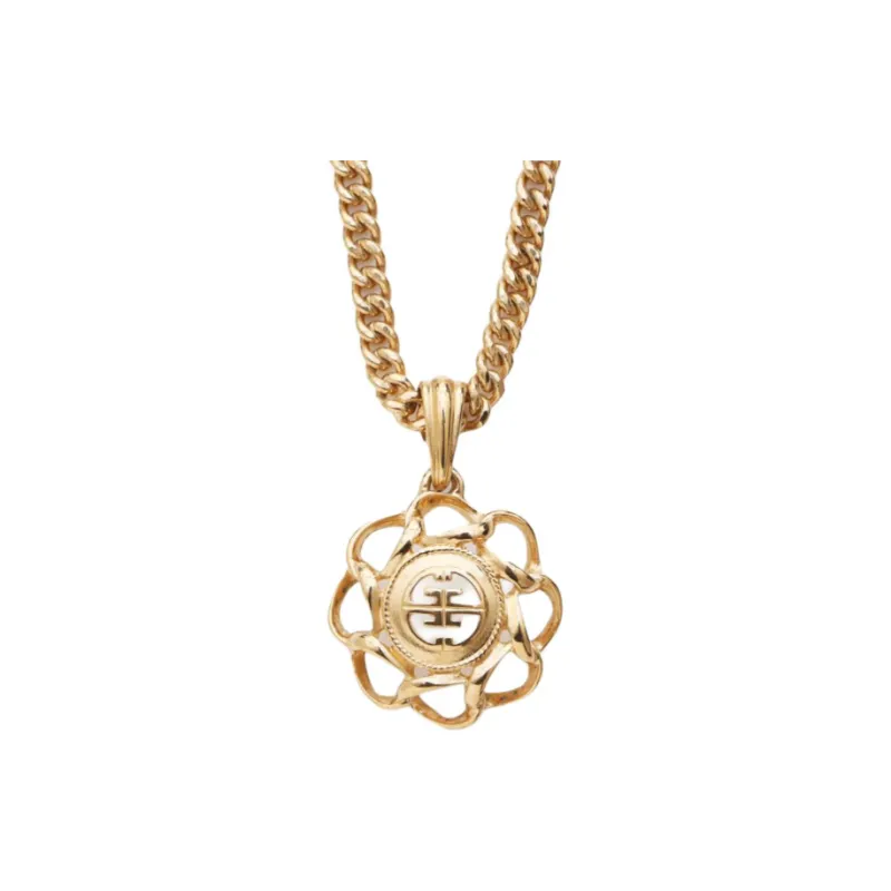 Givenchy 1990s 2000s 4G Pendant Necklace-0