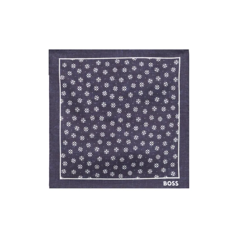 HUGO BOSS Floral print Handkerchief-0