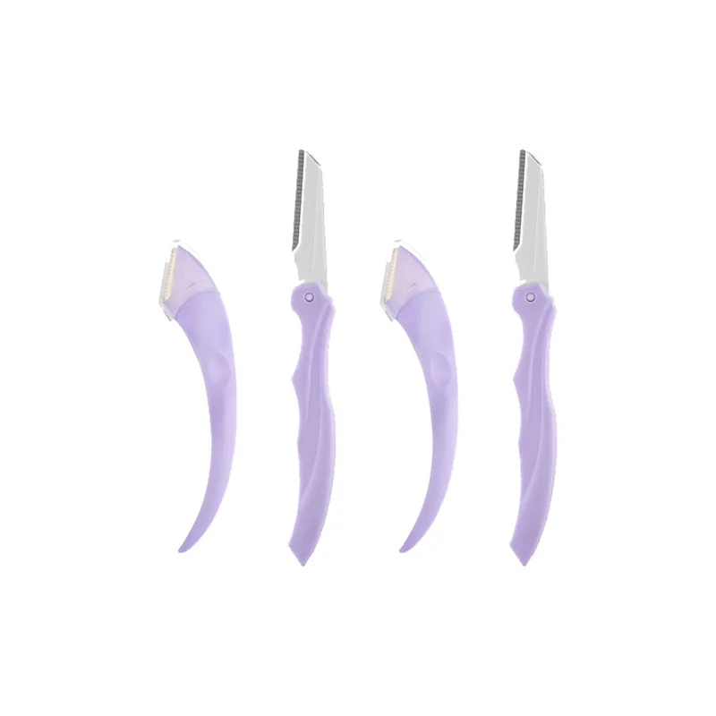 JIANYINGSHU Eyebrow Razor+Foldable Eyebrow Trimmer Combination Women's Exclusive Eyebrow Grooming Tool Set-5