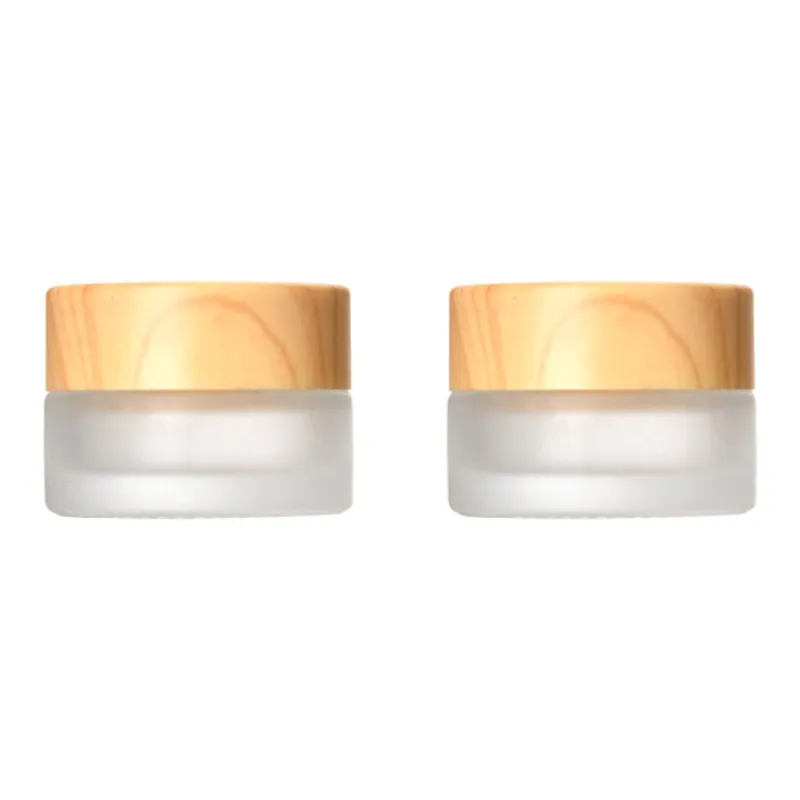 JIANYINGSHU Travel Cosmetics Mini Bottles Face Cream Lotion Foundation And Powder 5g X 2 Pcs Set-0