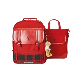 Ralph Lauren Nylon Backpack Combo Set Kids' Red