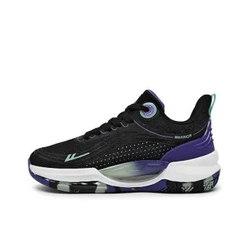 WARRIOR Basketball Shoes Men Low Top Purple