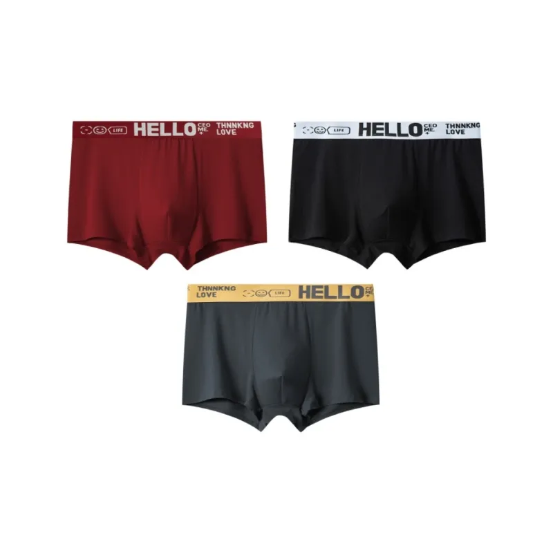 Qiao Ni Tong Underpants Men's 3 Pack-28
