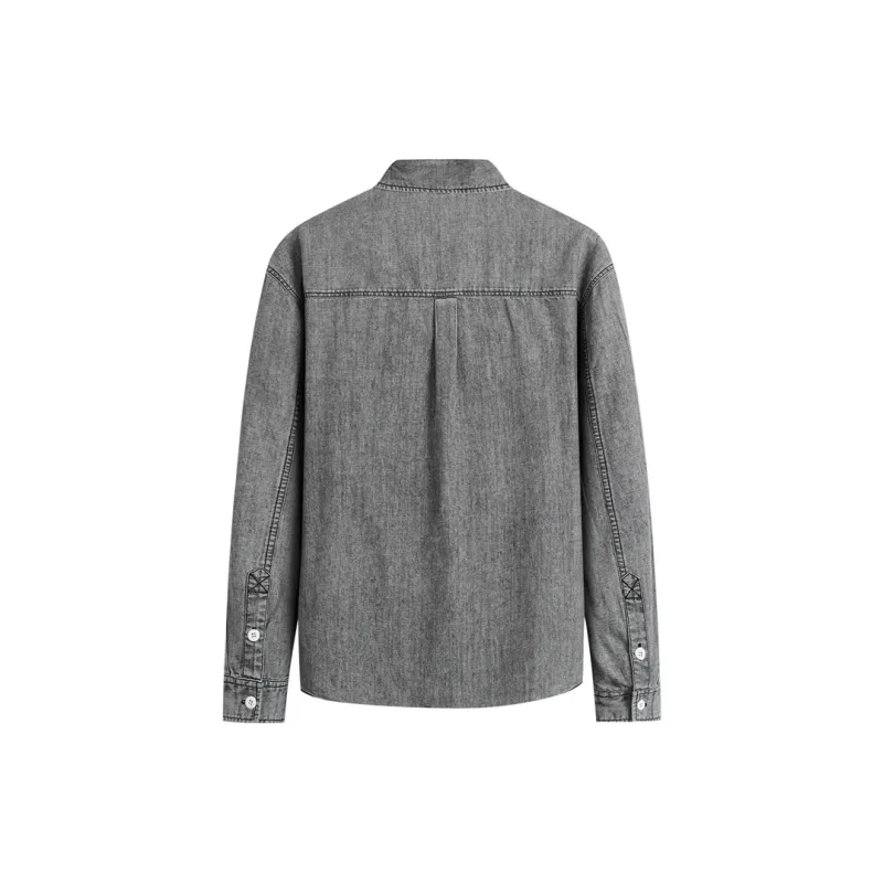 FAIRWHALE Shirt Unisex Light Gray-2