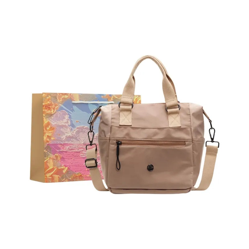 BRINCH Oxford One Shoulder Handbags Regular Women's Ecru/Khaki/Red/Black/Coffee-4