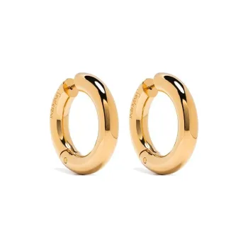 SAINT LAURENT Brass Earrings Women's Gold