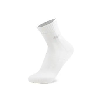LiNing Mid Calf Socks Unisex 1 Pack Standard White