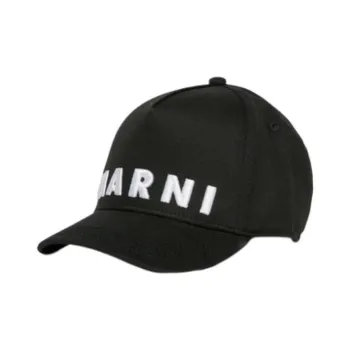 MARNI Logo Embroidered Baseball Cap