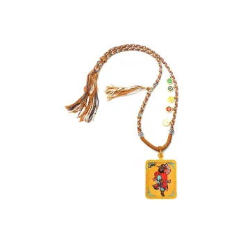 Jade Linmen Alloy Necklaces Unisex