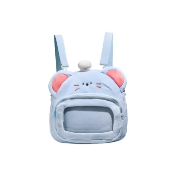 NOMK Plush Backpack Women's Blue