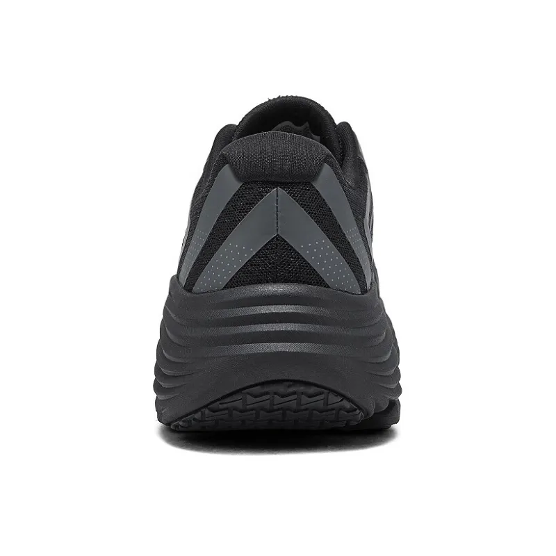 Skechers MEN'S GO Cushioning Low Top Running Shoes Men's Black-3