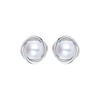 Ascending 999 Fine Silver Stud Earrings Women's