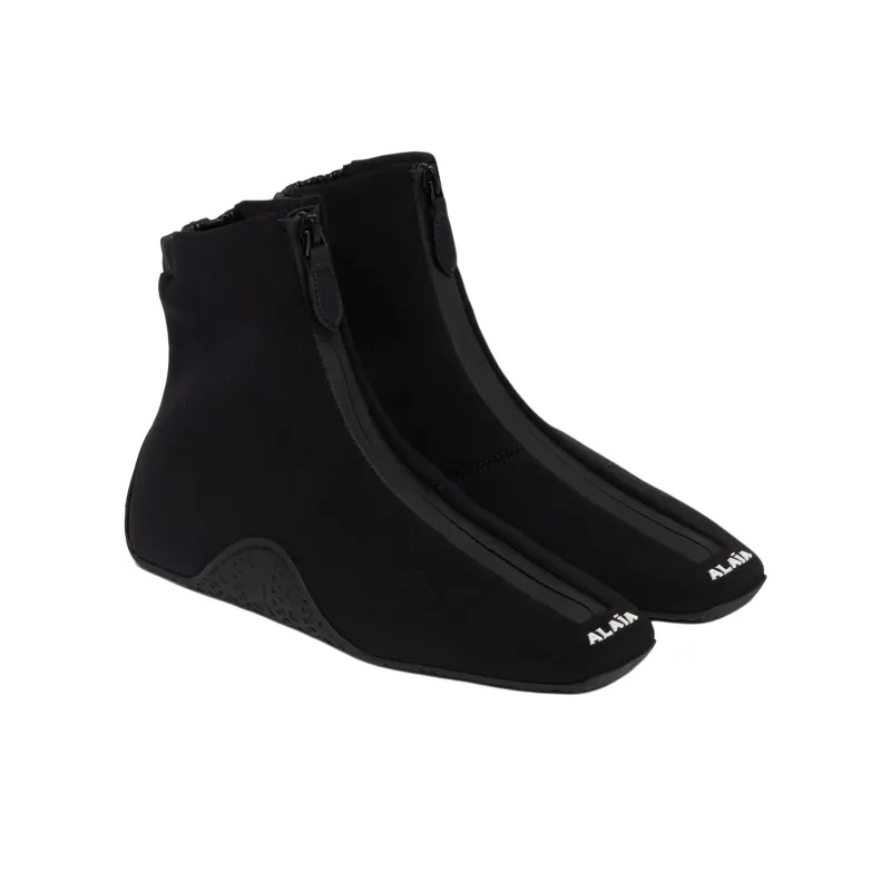 Alaia High-Top Casual Shoes Women's Black-2