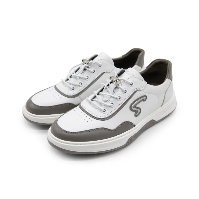 Satchi Low-Top Skateboard Shoes Men's White-2
