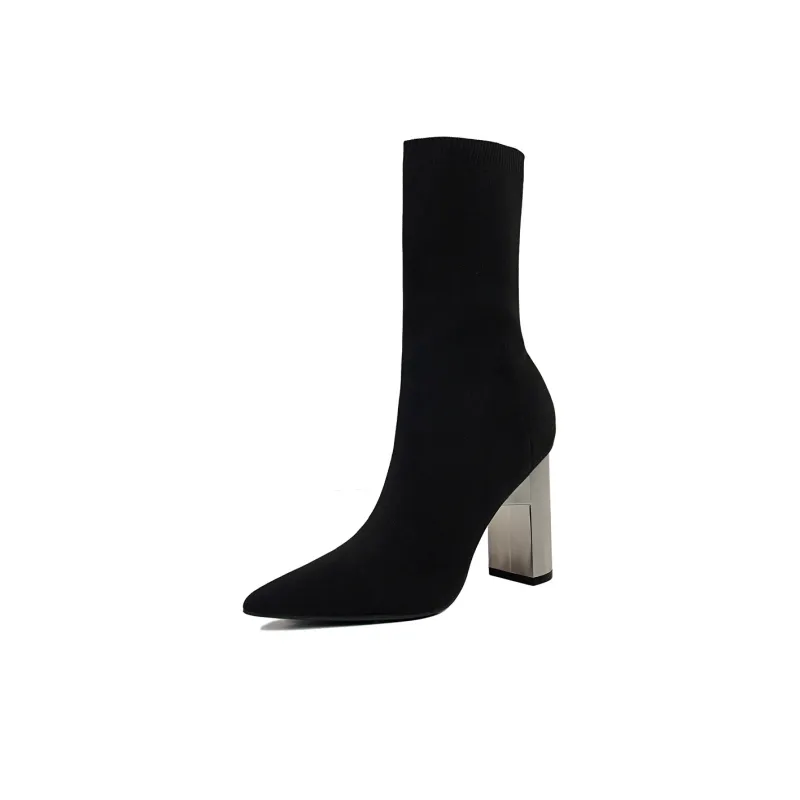 QITUMAUL Ankle Boots 9.5cm Women's-1