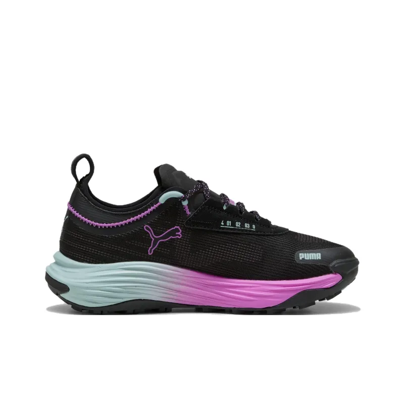 PUMA Voyage NITRO 3 Anti Slip Wear Resistant Low Top Trail Running Shoes Women's Black-1