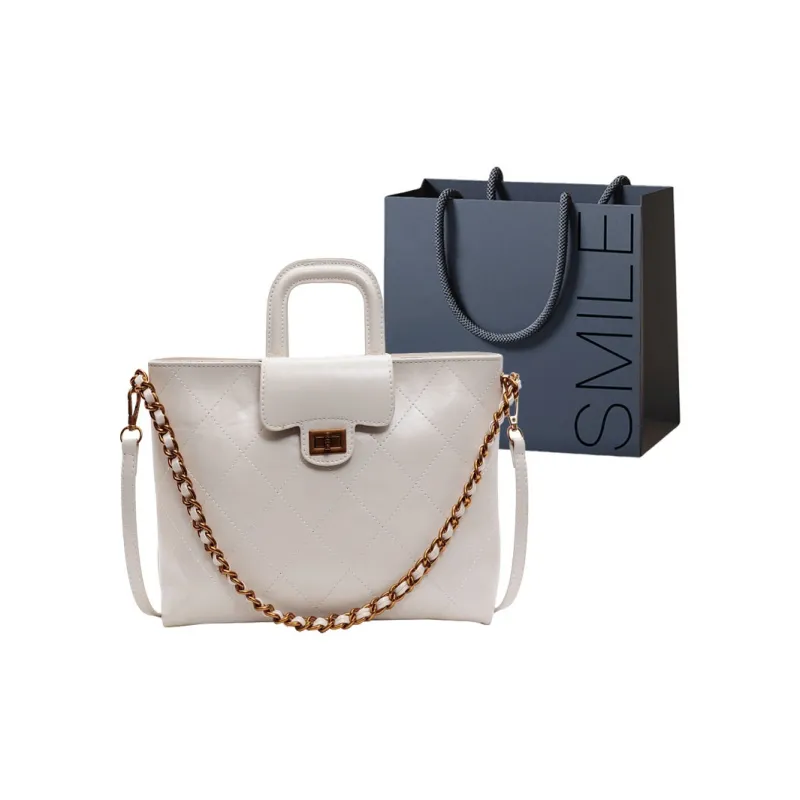 SWIMADE PU Handbag Women's White/Black/Coffee/Brown-0