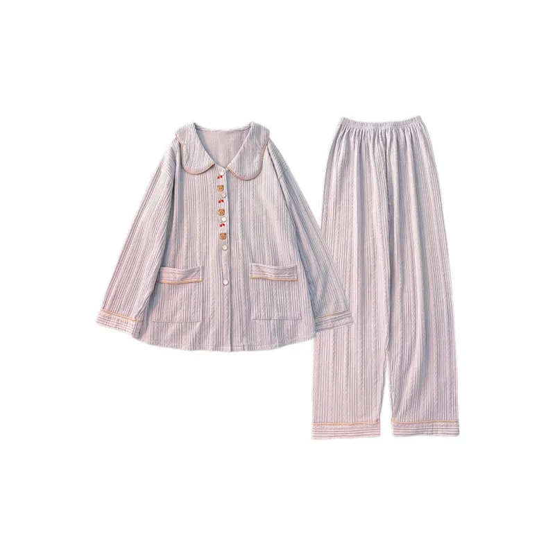 Maultiay Pajama Set Women's Purple-0