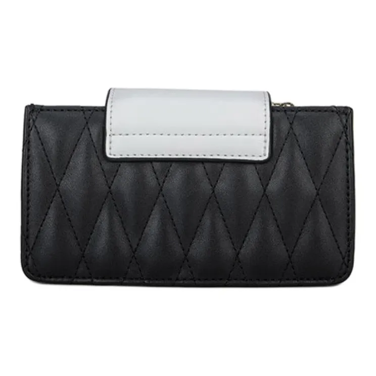 FANSIZHE Jeans Couture PU Crossbody Bag Shoulder Bag Women's Black-2