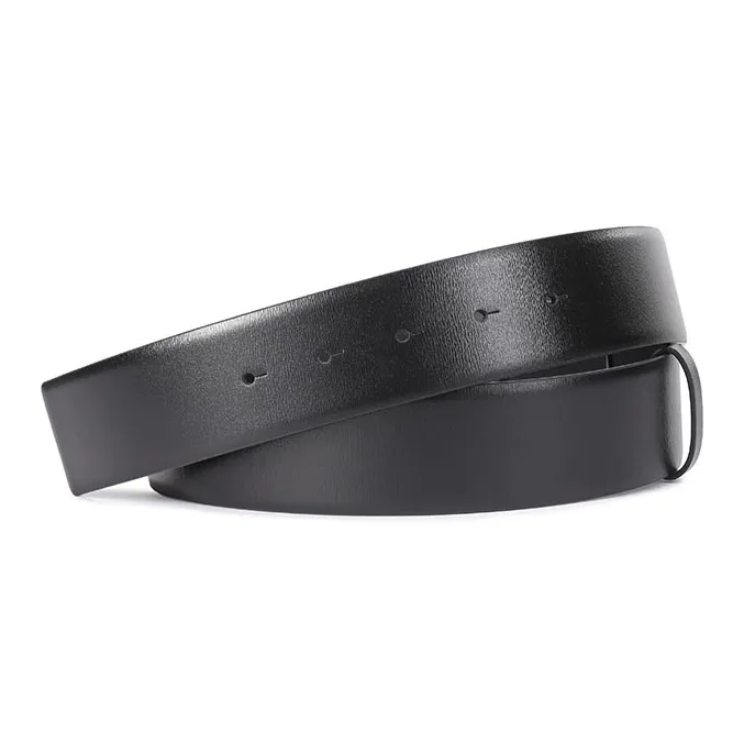 Valentino Cow Leather Belts Men's Black 4cm-2