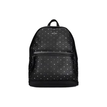 Jimmy Choo Leather Backpack Regular Black