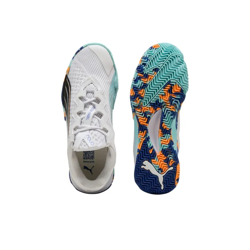 PUMA Nova Anti Slip Wear Resistant Low Top Tennis Shoes Unisex White-2