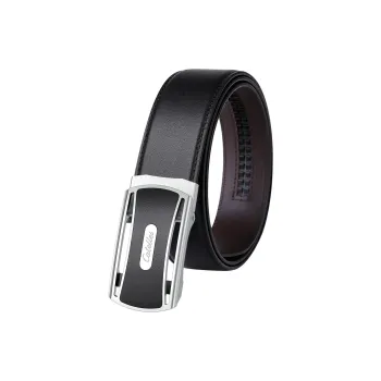 CATELLES Top Grain Cow Leather Leather Belts Men's 3.5cm