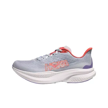 HOKA ONE ONE MACH 6 Cushioning Breathable Low Top Running Shoes Women's Gray