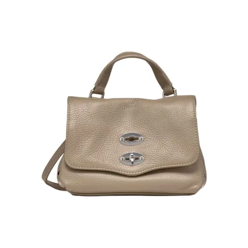 Zanellato Postina Calfskin One Shoulder Handbags Women's Gray
