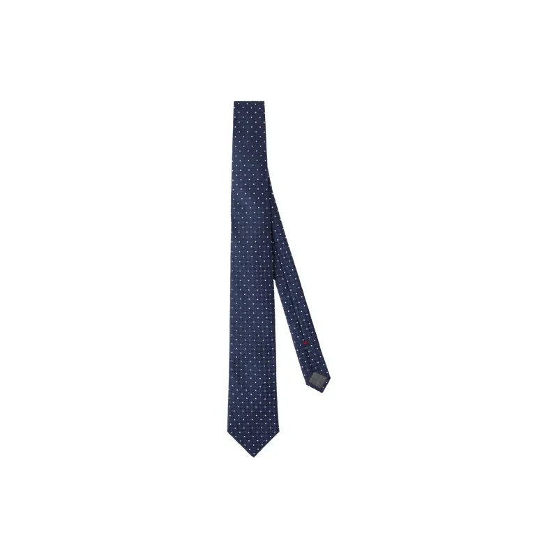 Brunello Cucinelli Dot jacquard Silk Tie-0
