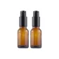 Brown Glass Lotion Bottle 30ml[2 Pcs-Includes Funnel]