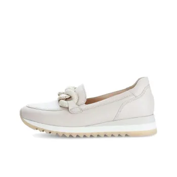 Gabor Fashion Loafers 4cm Women's Beige
