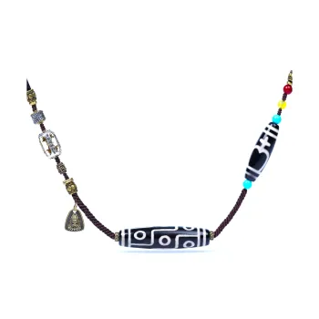 The Thousand Seals Family Agate Necklaces Unisex